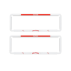 2x OFFICIAL NRL Redcliffe Dolphins Car Number Plate Frame Cover Surround