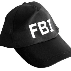 FBI HAT Costume Party Gag Funny Party Accessory Police Cap Military Fancy Dress