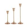 3pc Candlestick Set - French Gold