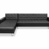 Klika PU Leather Sofa Bed - Black