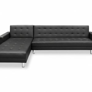Klika PU Leather Sofa Bed - Black
