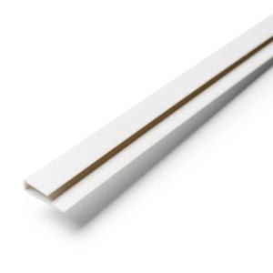Wall Art Joiners 2400mm Linear Wet Area Panel Cap - Carrara / Monsoon