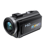 NNEOBA Digital HD Camera with Rotating Screen with 32G Card Black