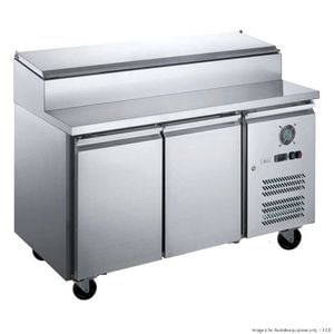 FED-X S/S Two Door Sandwich Counter Fridge