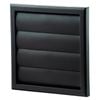 Blauberg 125mm Black Square Gravity Grille