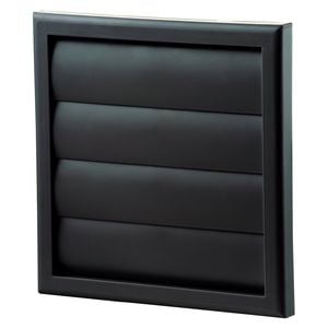 Blauberg 125mm Black Square Gravity Grille