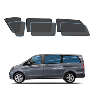 AUSGO Magnetic Window Sun Shade for Mercedes-Benz V-Class V220/V250/V300 2015-Onwards 6-Piece Set Car Shades