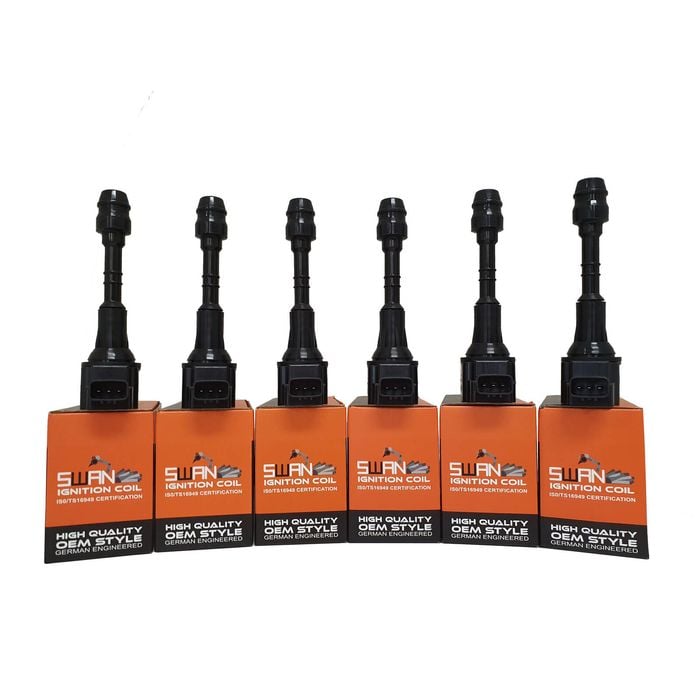 6-Pack SWAN Ignition Coil for Nissan Patrol Y61 2001-2012 (4.8L)