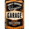 Nostalgic Art 20x30cm Medium Metal Wall Hanging Sign Harley Garage