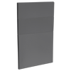 Kaboodle 450mm Grey Fig Modern Drawer Panels - 3 Pack