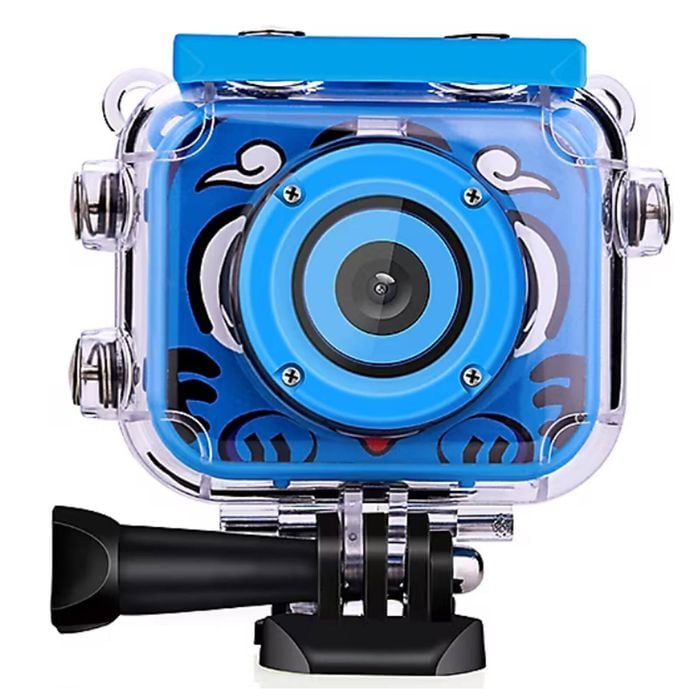 1080p FHD Kids Action Camera 30M Waterproof - Blue