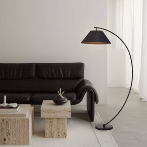 Lexi Lighting Remi Floor Lamp - Black