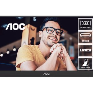 Aoc 16t20 15.6" Fhd 60hz 20ms Ips Monitor