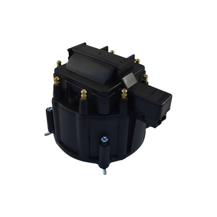 Replacement HEI Distributor Cap Suits V8, Chev, Ford, Chrysler - Black