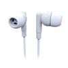 Laser Wired In-Ear Earbuds Headphones w/ In-Line Mic 1.2m - Elegant White
