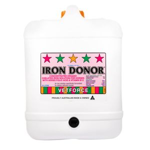 Carbine Iron Donor Vitamin B12 Iron Folic Acid Horse Supplement 16L