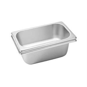 SOGA 2X 1/3 GN Pans Stainless Steel 10cm Deep