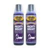 2PK Equinade Showsilk Horse Coat Whitener & Stain Remover 250ml Mighty Bright