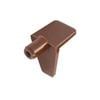 Hafele Brown Plastic Shelf Support - 24 Pack