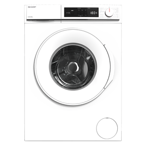 Sharp 7.5kg White Front Loader