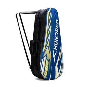 HUNDRED Urban Pod Double Zipper Closure Badminton Kit-Bag (Royal Blue)