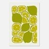 Galrie Vibrant Lime Print from Abstract Fruit Collection for Kitchen Wall Decor, Poster Only, 50 x 70cm (20 x 28inch)