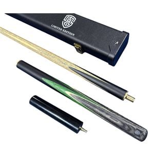 Legend Hand-made 3/4 57 inch 4 splice American Ash Shaft Wood Cue with extension and ATS Cue Case