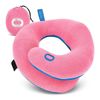 Catzon Neck Pillow for Travel Adjustable Head Chin Neck Support-Pink(L)