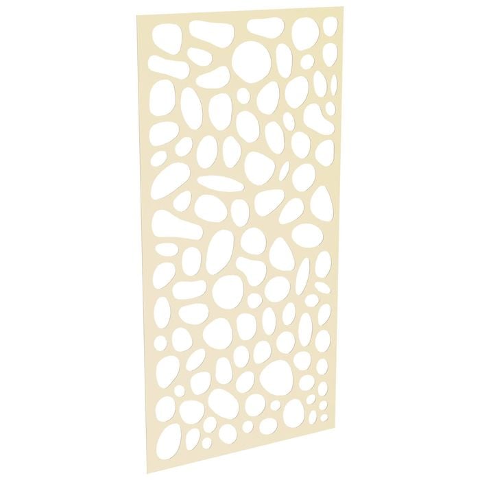 ProtectorAl 300 - 1200 x 1201 - 2400mm Primrose Riverstone Unframed Solid Aluminium Decorative Panel