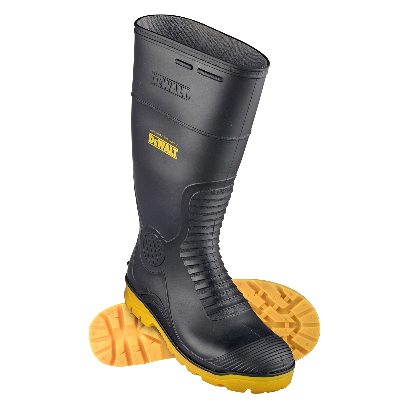 DeWALT Midland Pro Comfort Extreme Duty PVC Safety Gumboot Size 12 Bunnings Australia