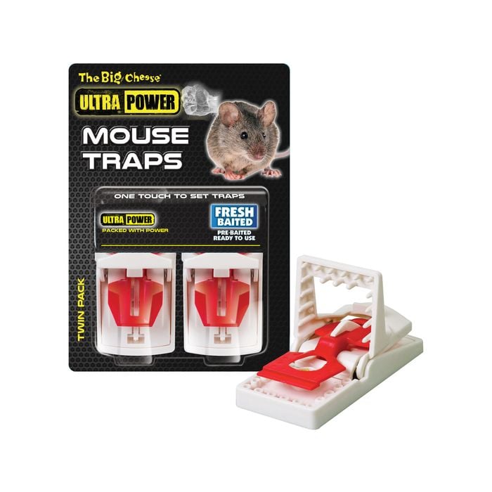 The Big Cheese Ultra Power Mouse Trap - 2 Pack