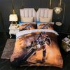 3D Colourful Motorbike Abstract Pattern Quilt Cover Set Bedding Set Duvet Cover Pillowcases WJ 4609