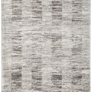 Logan Fin Steel 300x80cm Runner - Medium Pet Friendly Power Loomed Rug