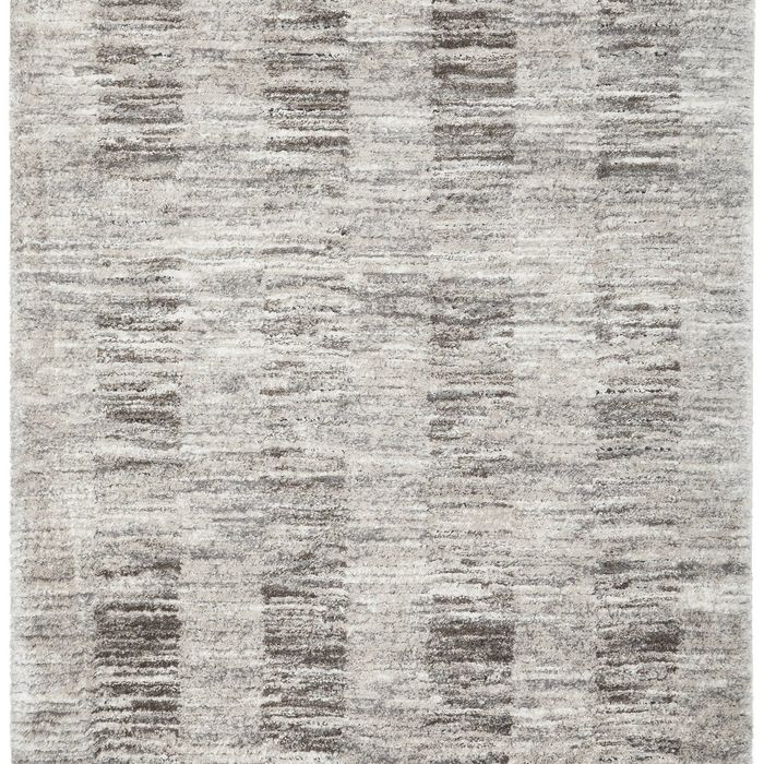 Logan Fin Steel 300x80cm Runner - Medium Pet Friendly Power Loomed Rug