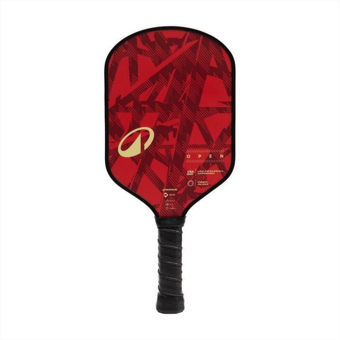Decathlon - Pickleball Paddle Open - Red - One Size