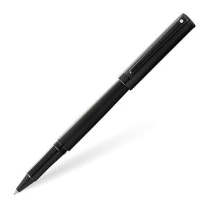 Sheaffer Intensity Engraved Trim Roller Ball Pen Office Writing Matte Black