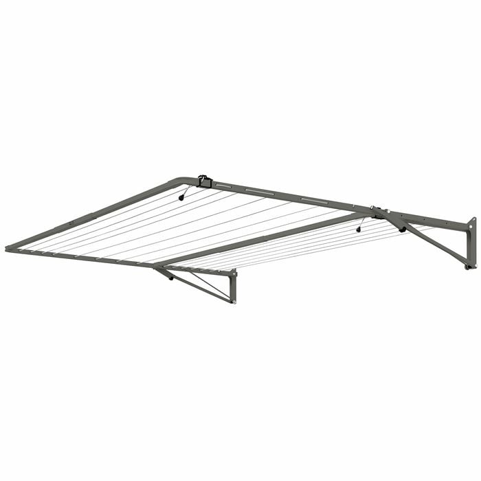 Austral 35.6m Woodland Grey Addaline Double Fold Down Clothesline