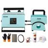 VEVOR 2 in 1 Tumbler and Hat Heat Press Machine Green 11-30oz Temperature Time Control