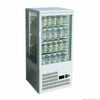 Thermaster Four-sided Countertop Beverage Display Fridge White  - Countertop Display Fridges (tcbd78w)