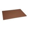 Hygiplas Chopping Board Antibacterial Low Density Brown 450x300x10mm Commercial Kitchen Food Preparation