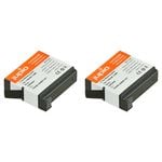 2PK Jupio Li-Ion 3.8V 1160mAh Battery For GoPro Hero 4 AHDBT-401 Camera