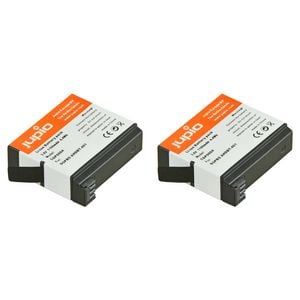 2PK Jupio Li-Ion 3.8V 1160mAh Battery For GoPro Hero 4 AHDBT-401 Camera