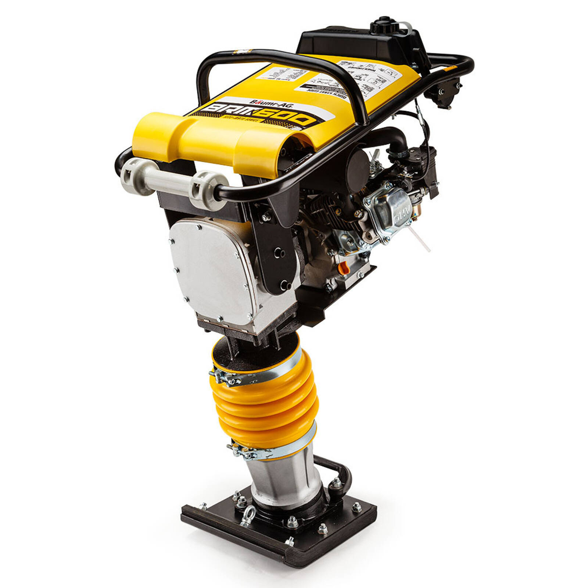 Baumr-AG 80kg Tamper Rammer Compactor - Wacker Petrol 7HP Packer Jack ...