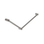 Nero Mecca Care 32mm DDA Grab Rail Set 45 Degree Brushed Nickel
