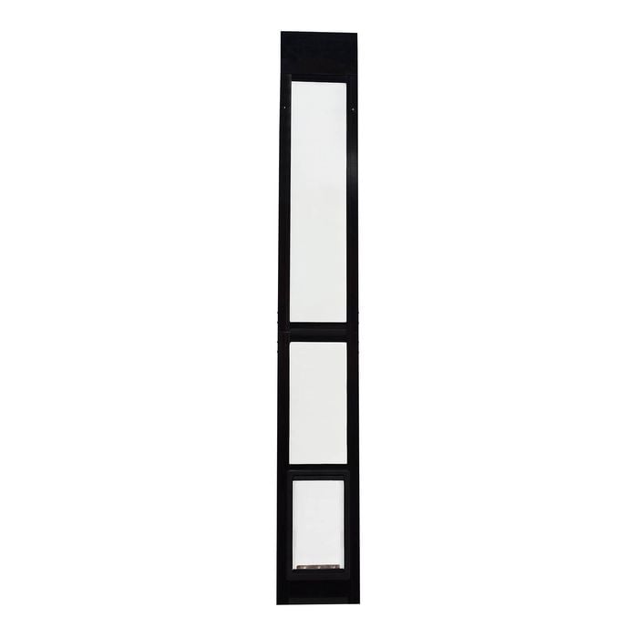 Hartman 300 x 180mm Black Medium Pet Door For Patio And Sliding Doors