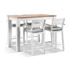 Outdoor Balmoral 1.5M Bar Table With 4 Capri Bar Stools
