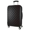Pierre Cardin 4 Wheel Large Hard-shell Tsa Lock Travel Luggage 80cm Black