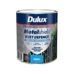 Dulux 1L Black Satin Metalshield Rust Defence