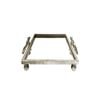 Elegant Collections Silver Eliza Square Tray