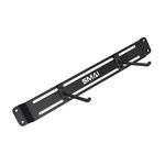 SMAI Workout Mat Wall Storage Rack - Black